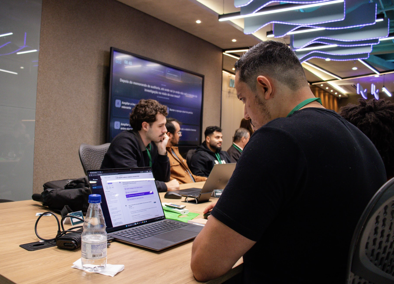Participantes no tabletop executivo da GoHacking na FEBRABAN Cyber Lab